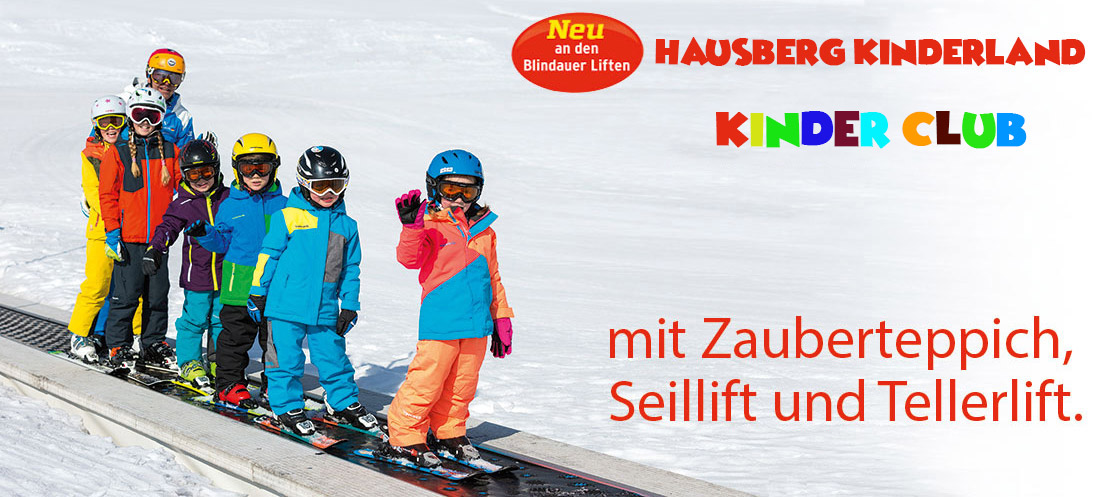 Hausberg Skischule Kinder Club Zauberteppich